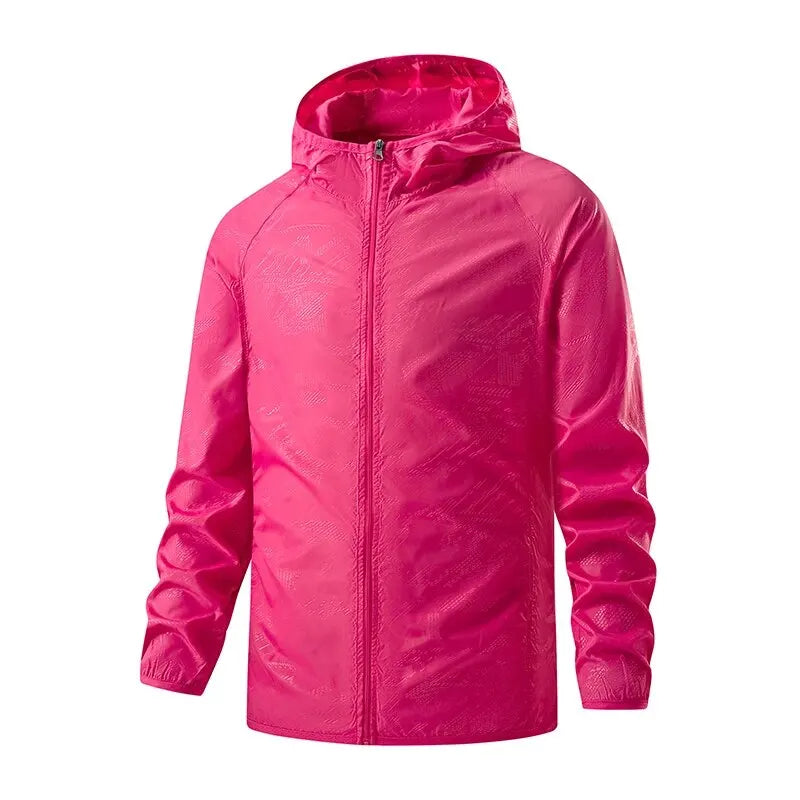 Unisex hiking jacket Waterproof Polyester with UV protection