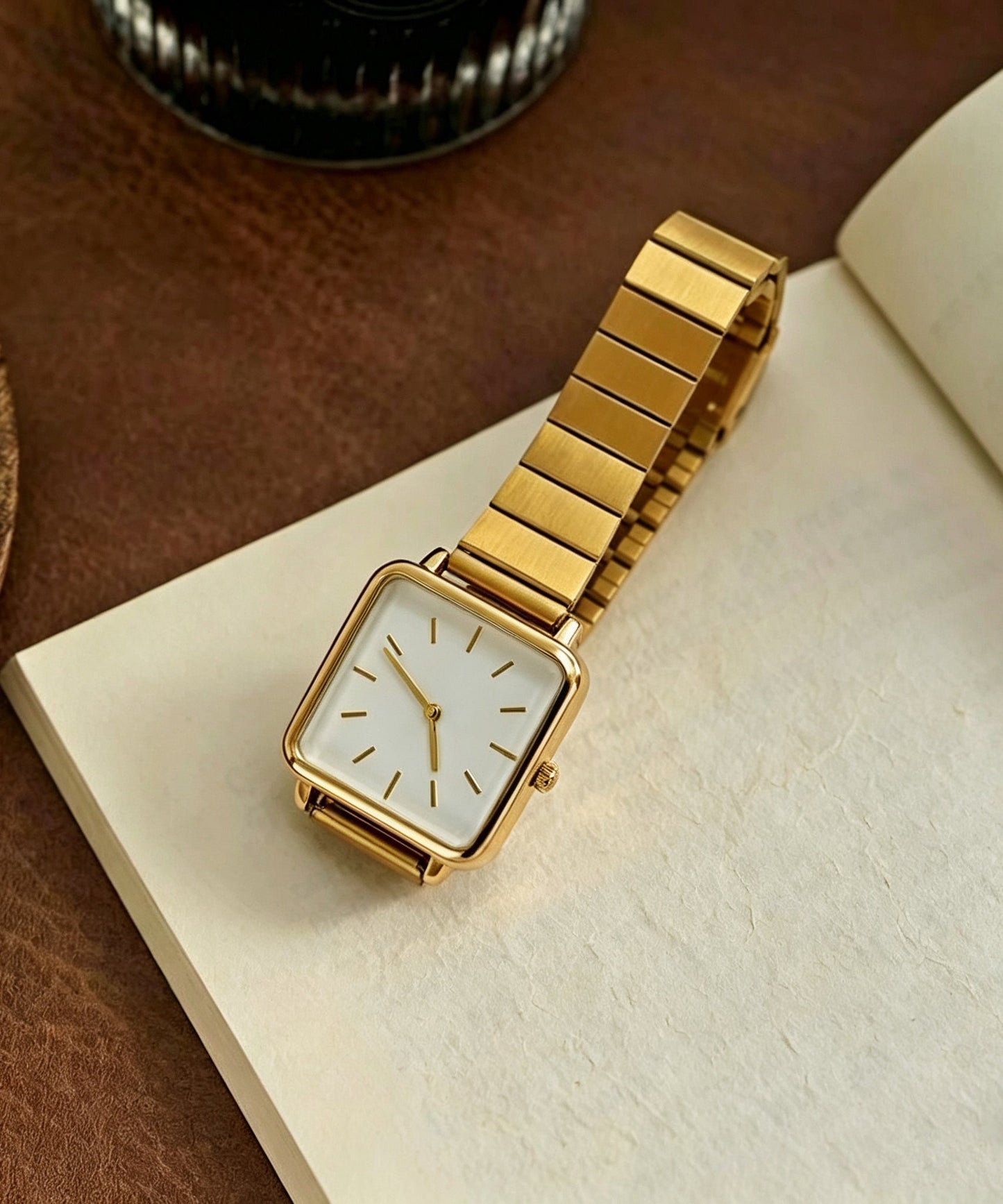 Unisex Wristwatch Minimalist Bamboo Joint Design 4