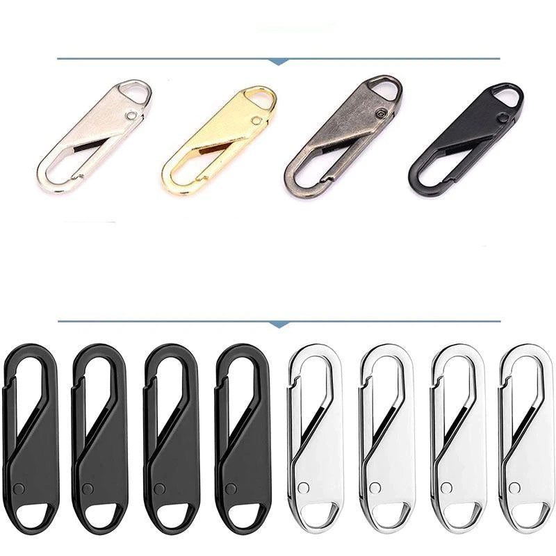 Universal removable zip puller