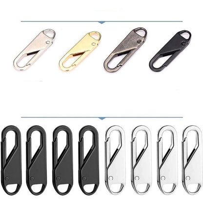 Universal removable zip puller