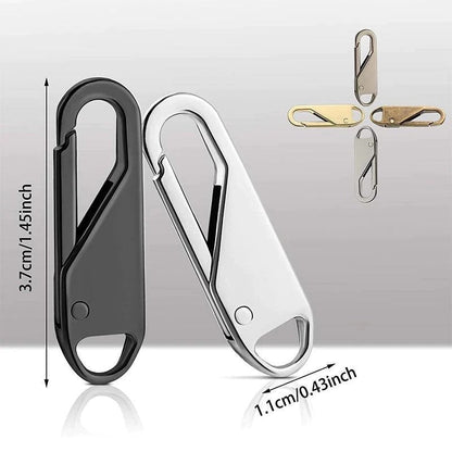 Universal removable zip puller