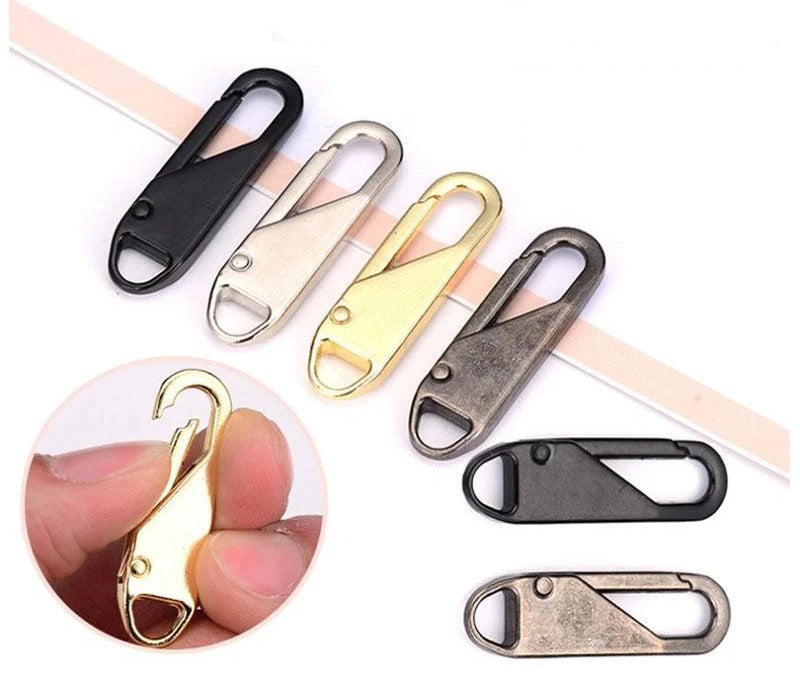 Universal removable zip puller