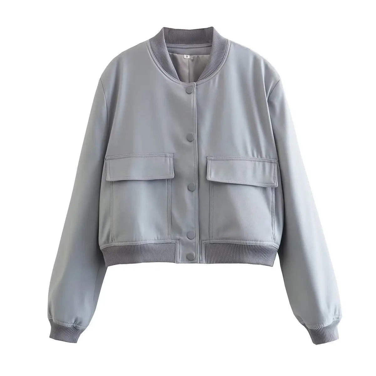 Varsity bomber jacket for women