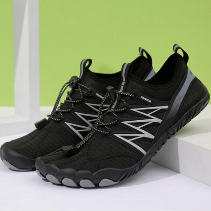 Versatile Aqua Sneakers