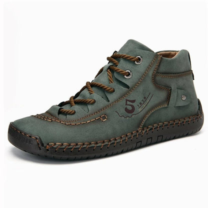 Vintage Leather Style Boots For Men