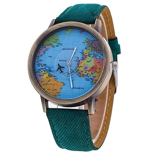 Vintage Traveler's Leather Watch