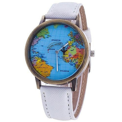 Vintage Traveler's Leather Watch