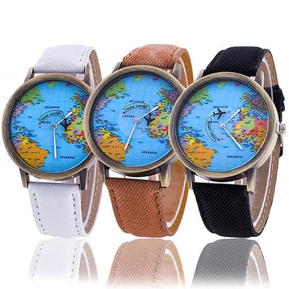 Vintage Traveler's Leather Watch