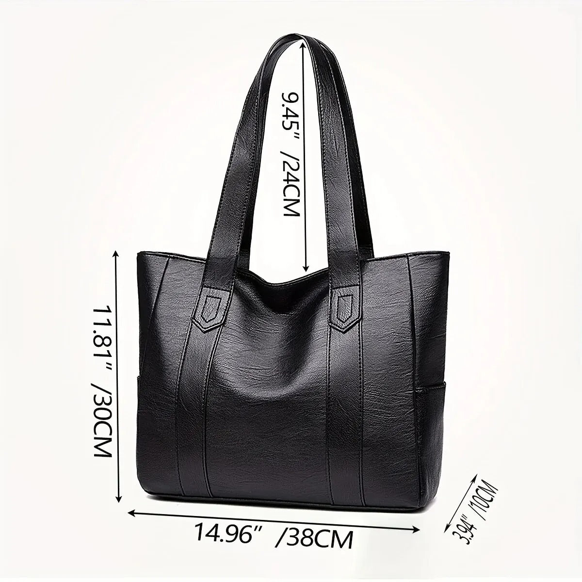 Vintage large tote bag