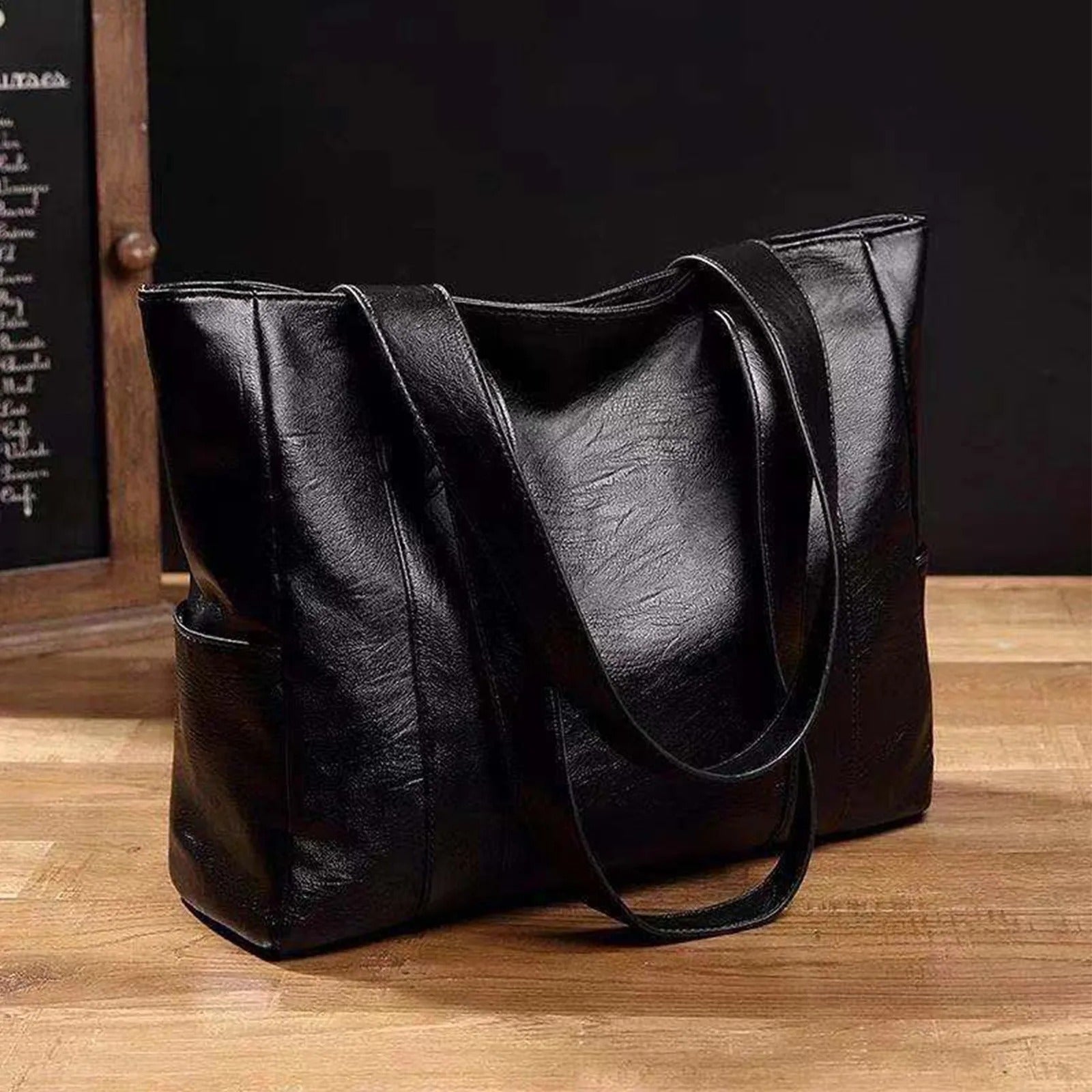 Vintage large tote bag