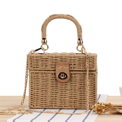 Vintage straw bag