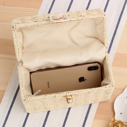 Vintage straw bag
