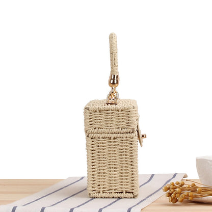 Vintage straw bag