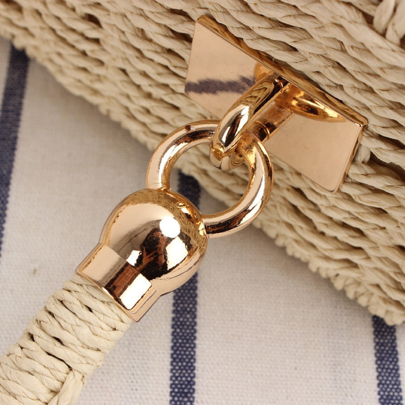 Vintage straw bag