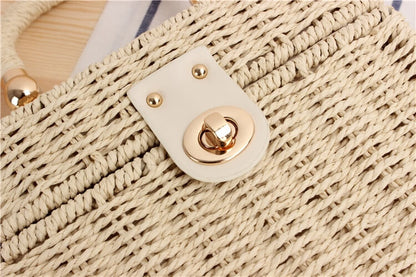 Vintage straw bag