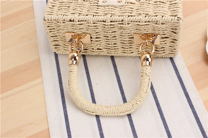 Vintage straw bag