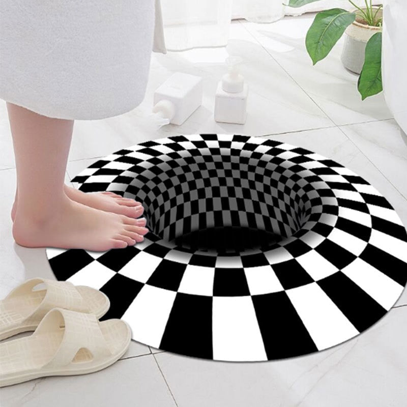 Virtex illusion carpet- 3D carpet for a more playful living space!