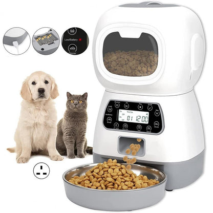 Voice recording automatic pet food