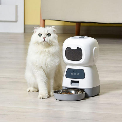 Voice recording automatic pet food