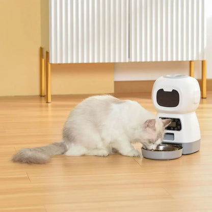 Voice recording automatic pet food
