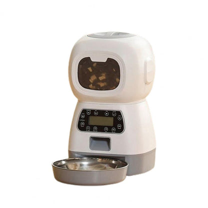 Voice recording automatic pet food