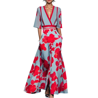 Women's Maxi Dress Floral Print A-line