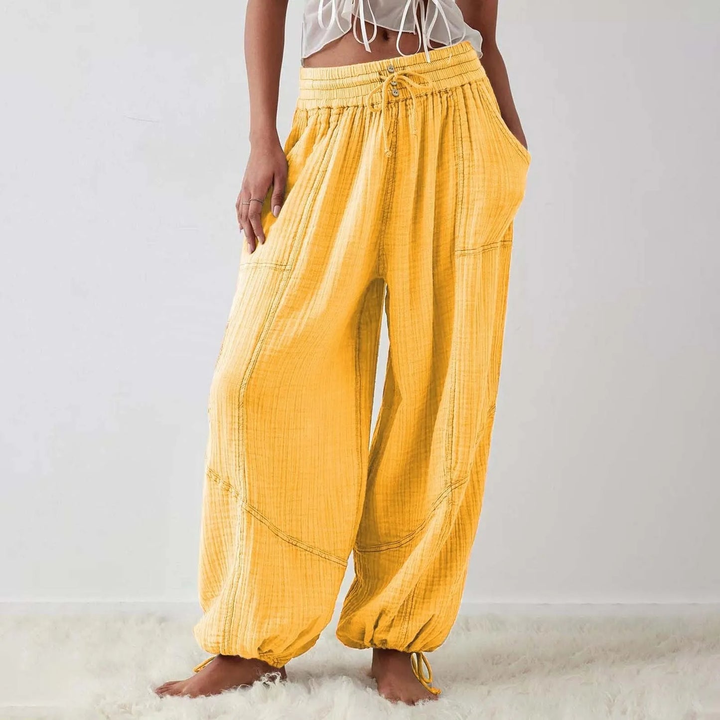 Women's Wide Leg Trousers Casual