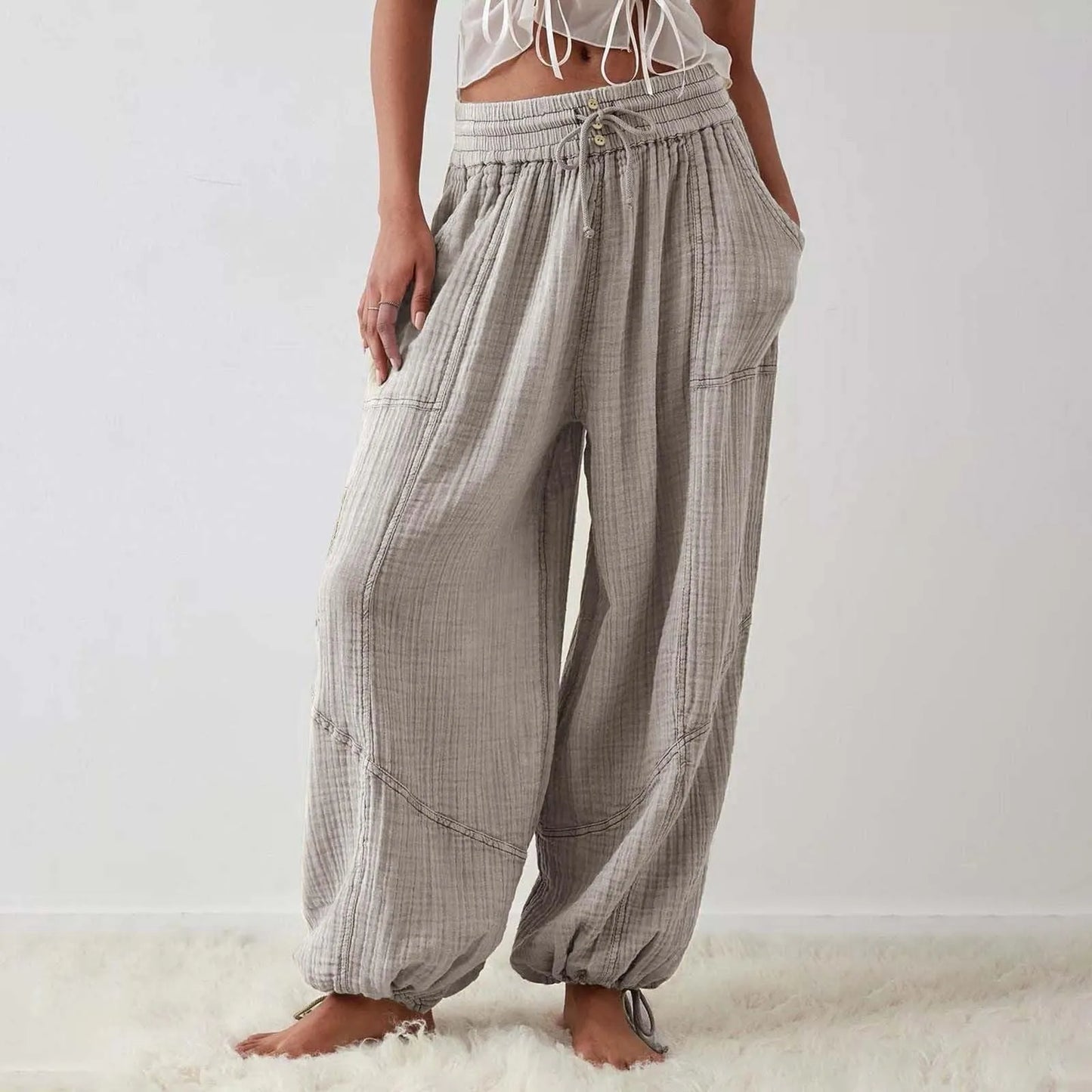 Women's Wide Leg Trousers Casual