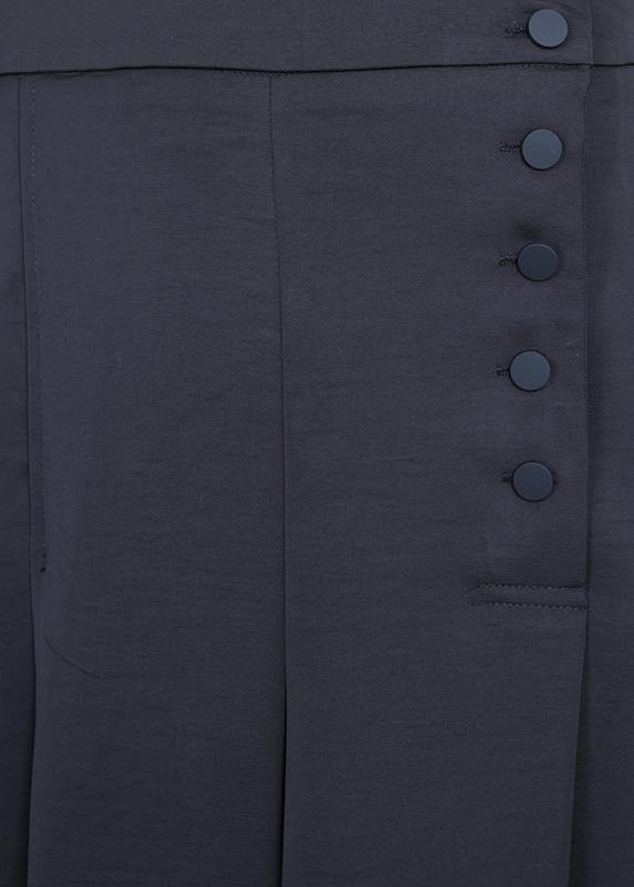 Women's Wide Trousers with Buttons