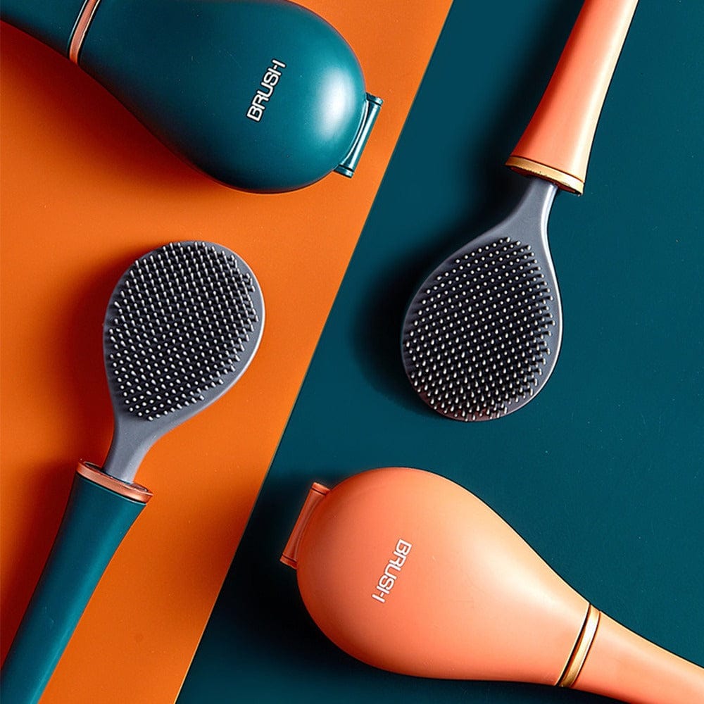 Wall-mounted Toilet brush Silicone Ergonomic Handle