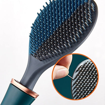 Wall-mounted Toilet brush Silicone Ergonomic Handle