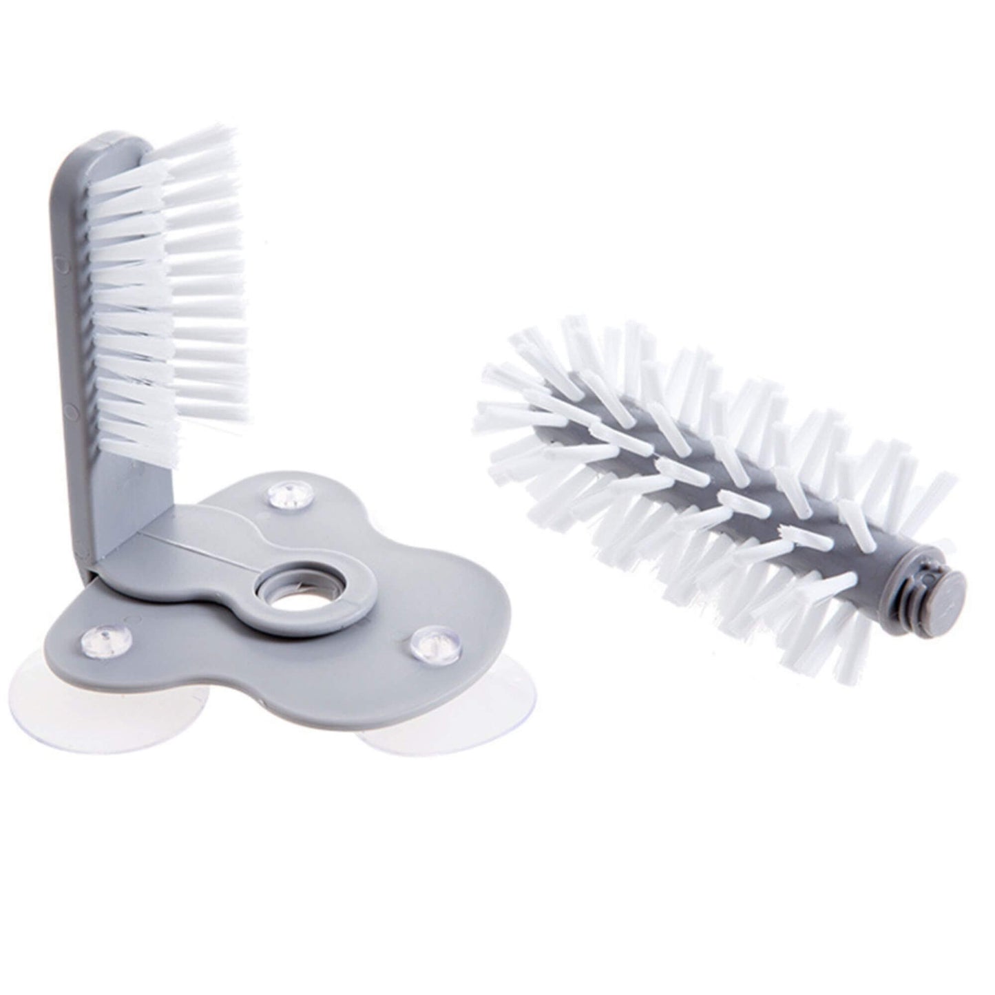 Wall-mounted cup cleaning brush