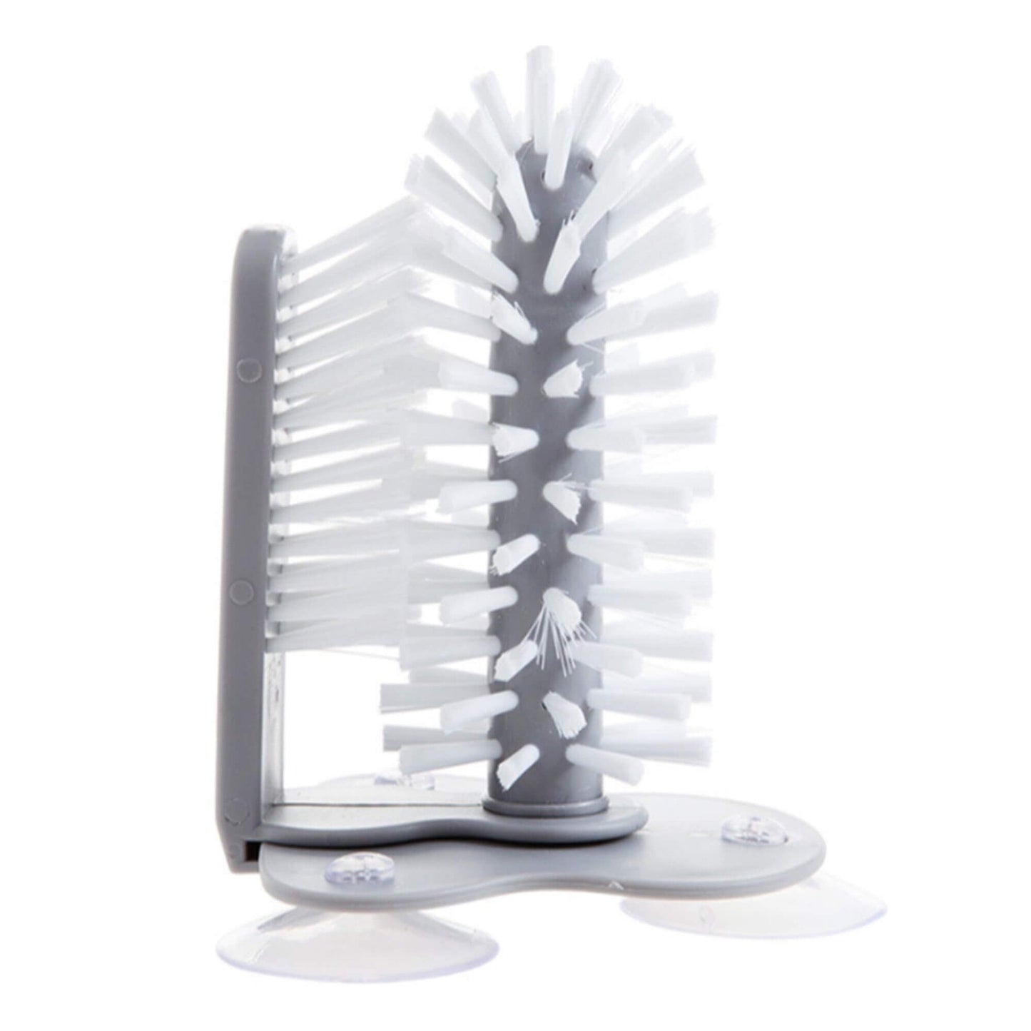 Wall-mounted cup cleaning brush