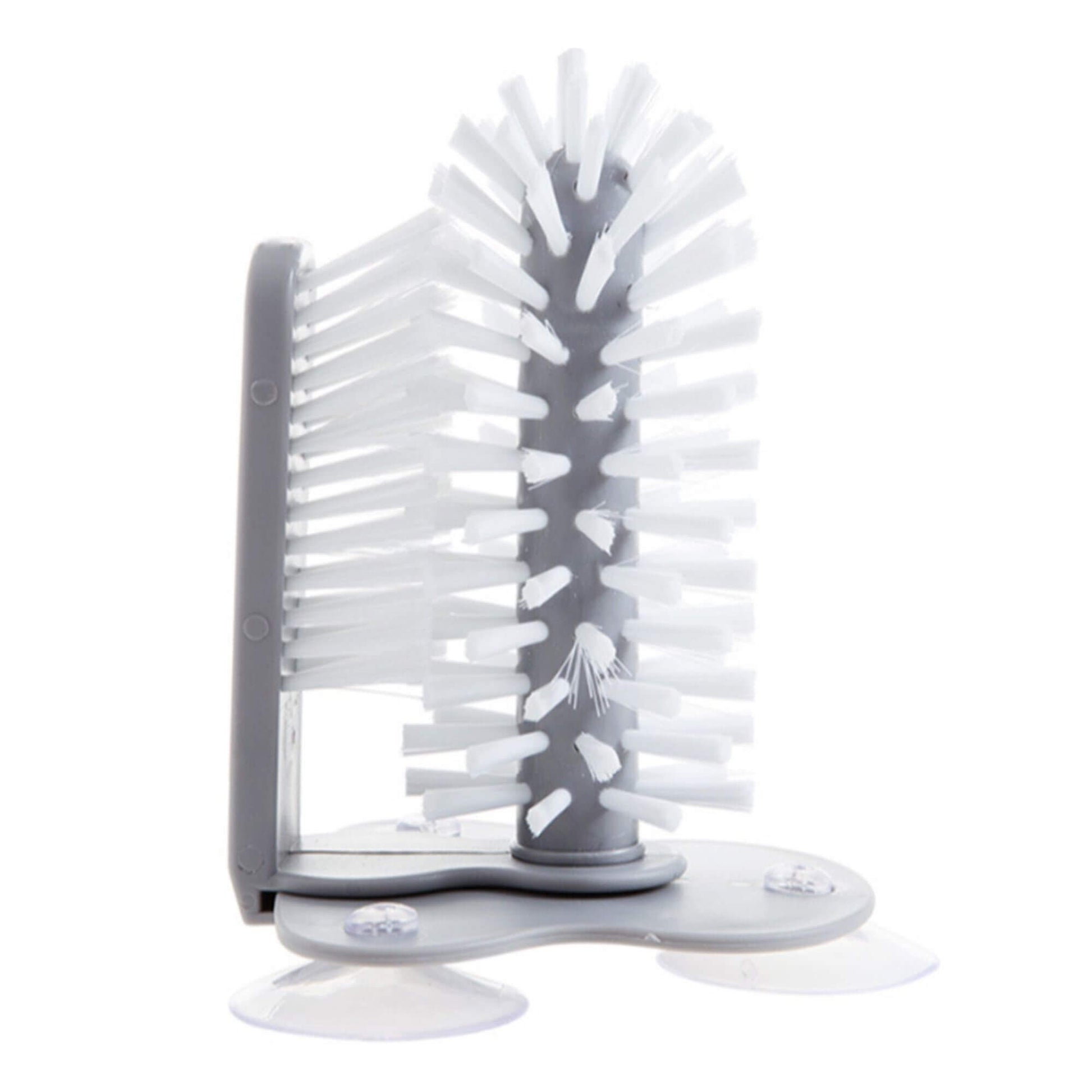 Wall-mounted cup cleaning brush