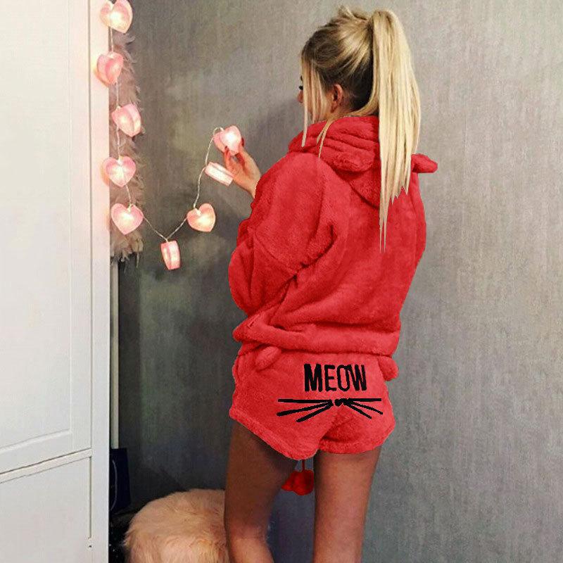 Warm Meow Cat Pyjama Set