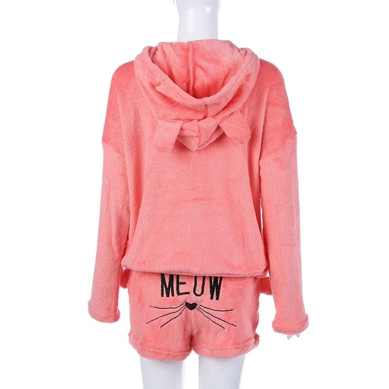 Warm Meow Cat Pyjama Set