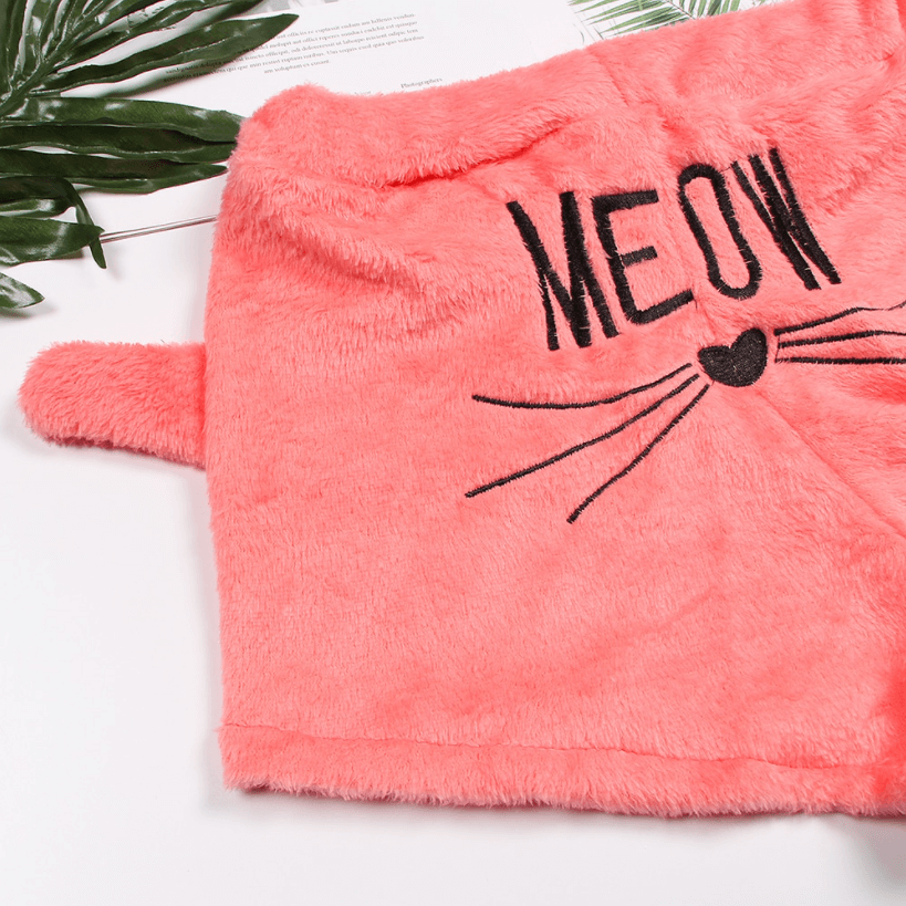 Warm Meow Cat Pyjama Set