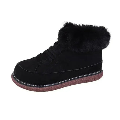 Warm ankle boots for women