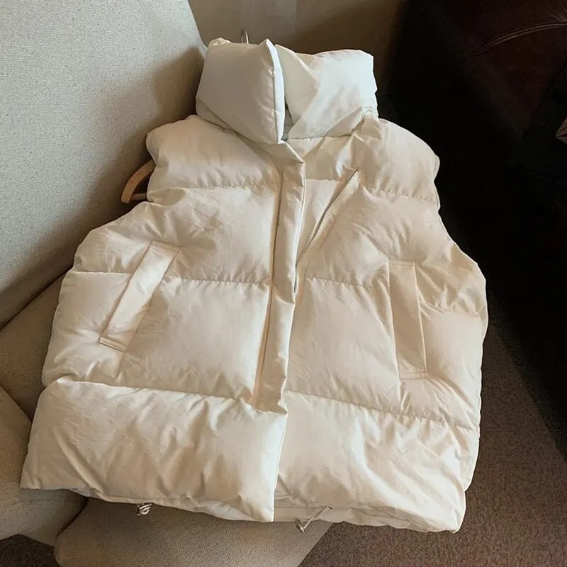 Warm down jacket for ladies
