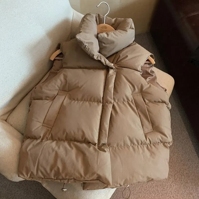 Warm down jacket for ladies