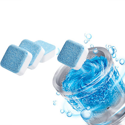 Washing machine deep-cleaning tablets