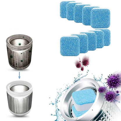 Washing machine deep-cleaning tablets