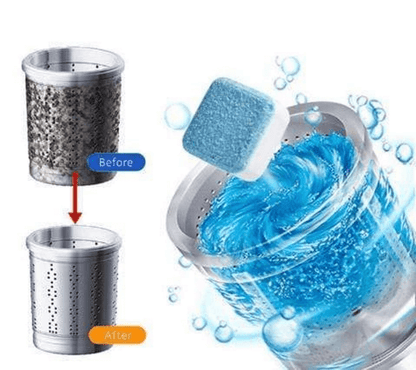 Washing machine deep-cleaning tablets