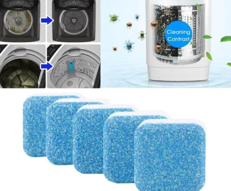 Washing machine deep-cleaning tablets
