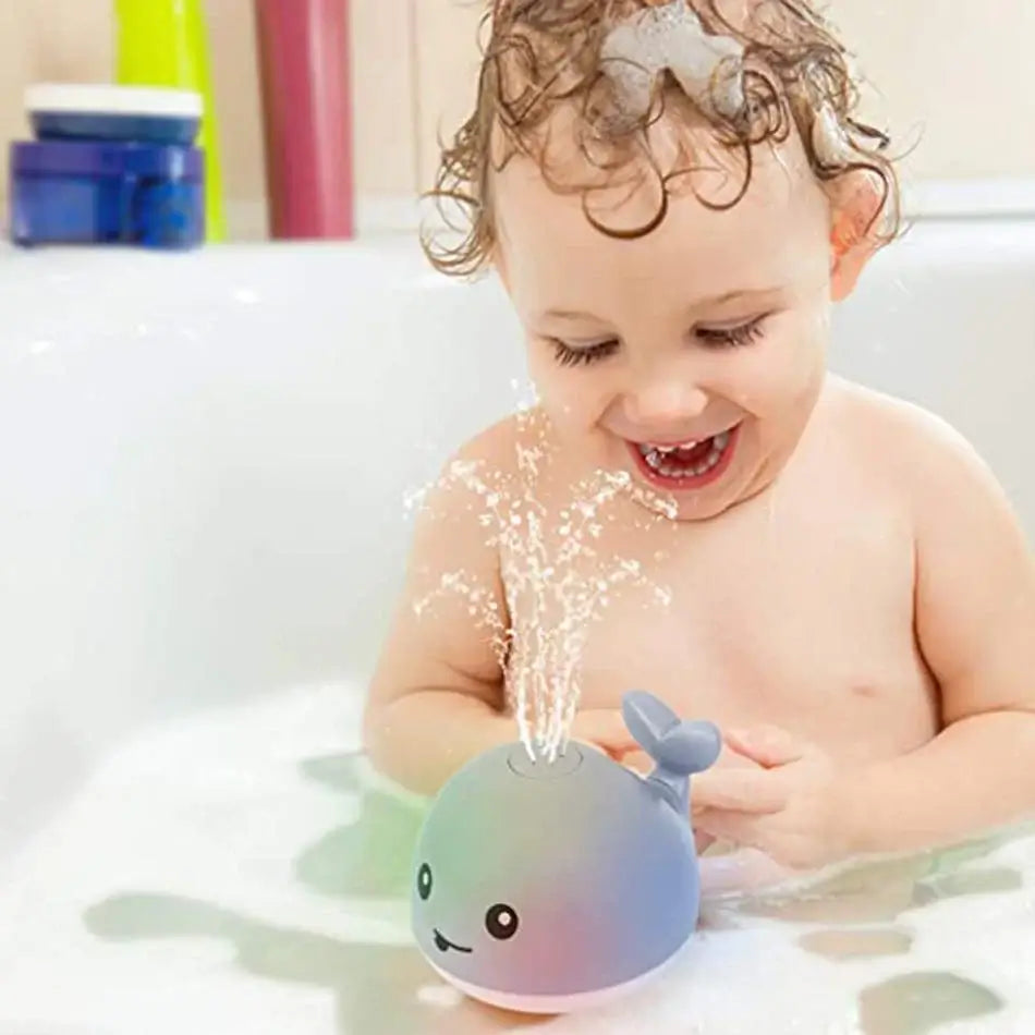 Water Spray Whale Bath Toys