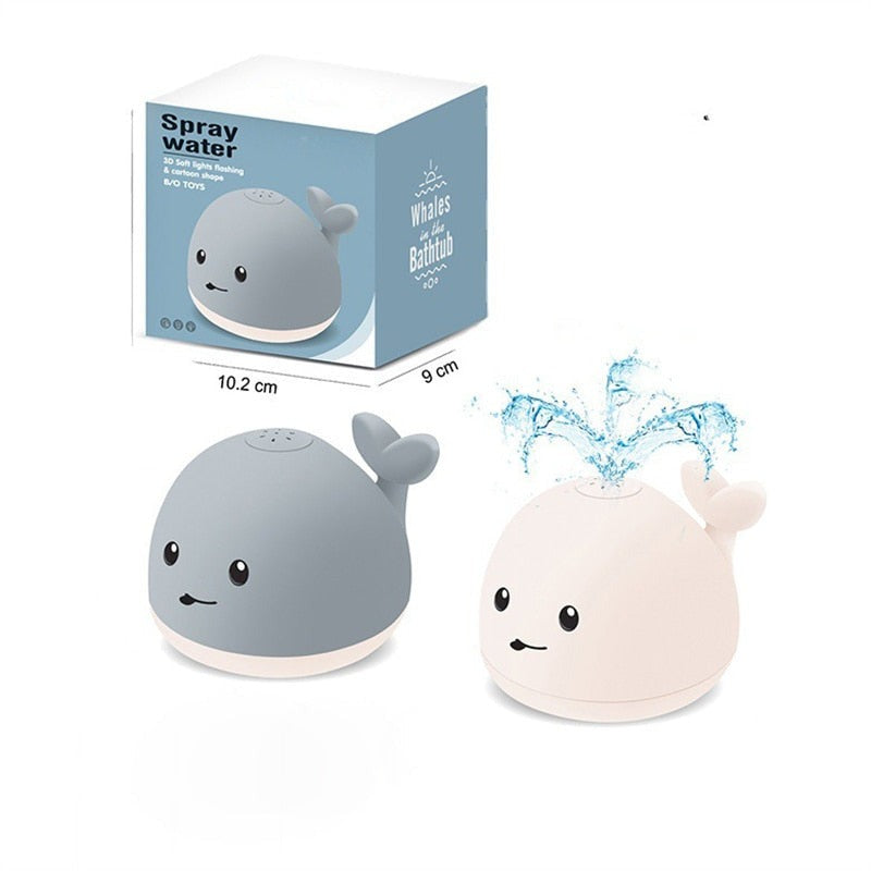 Water Spray Whale Bath Toys
