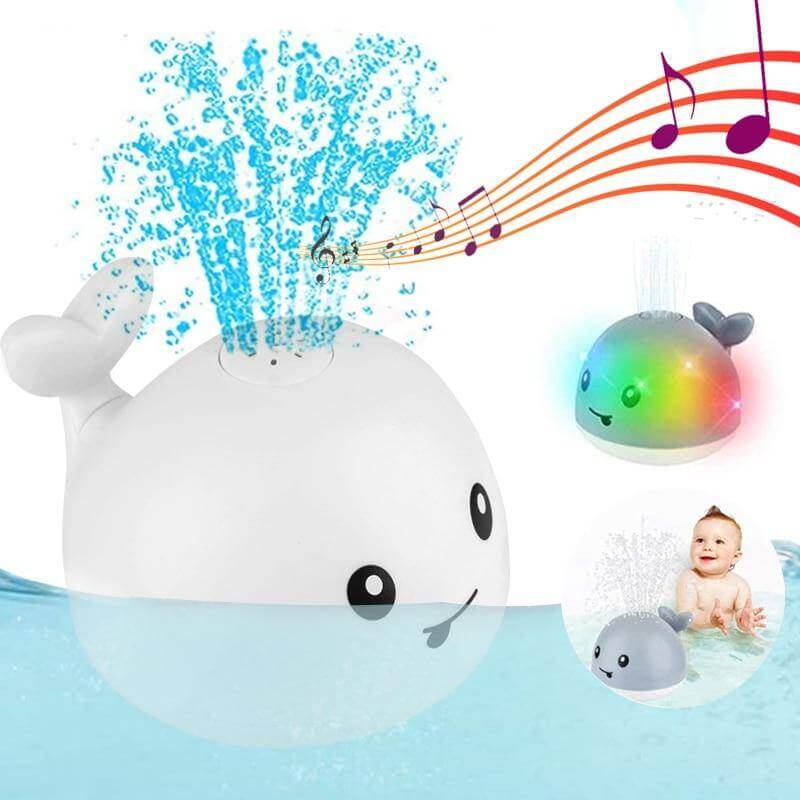 Water Spray Whale Bath Toys