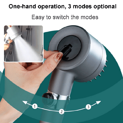 Water-saving Shower Head Increased Water Pressure With 9-Filter Layers
