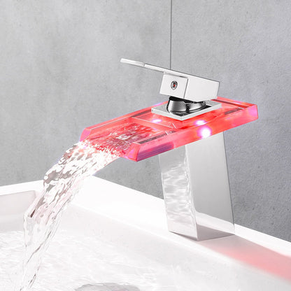 Waterfall LED Basin Tap