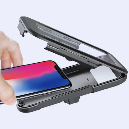 Waterproof 360° magnetic bicycle phone holder